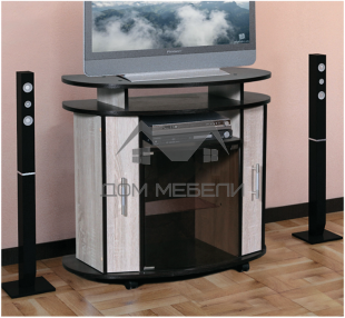 Тумба ТВ овал+DVD
