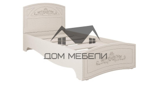 Кровать односпальная Каролина (900) (патина)