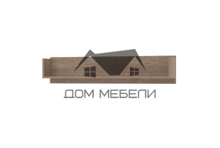 Полка навесная 1500 Лотос