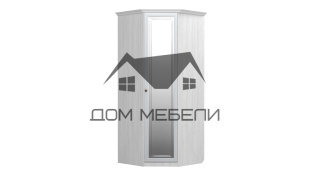Шкаф угловой с зеркалом Милана 2