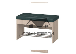 Банкетка 800 с мягким элементом Стелла