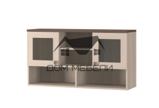 Полка навесная со стеклом Стелла