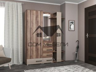 Модульная прихожая Ника (Дуб)