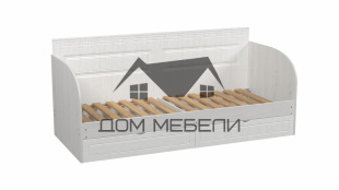 Кровать одинарная с ящиками 800 Юниор