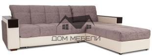 Диван Оскар 1ДК+ оттоманка L (1400)