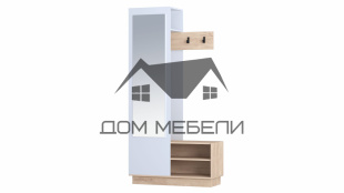 В3-3 Визит 3 Шкаф комбинированный ЛДСП