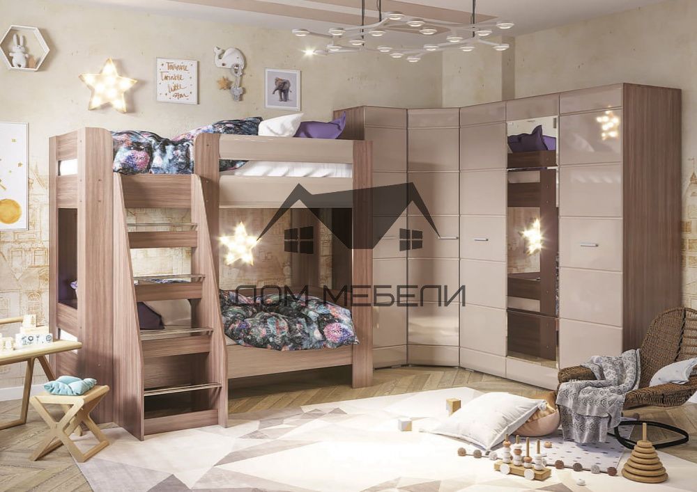 Детская модульная спальня Симба
