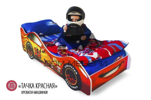 Кровать-машина Тачка красная