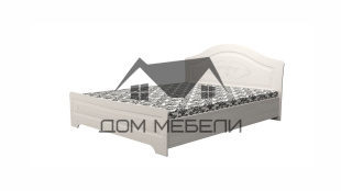 Кровать с прямой ножной спинкой Ивушка 5